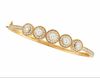 Designer Diamond Bangle Yellow Gold