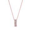 Diamond 2 rows necklace