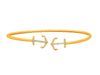 Diamond anchors bangle