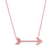 Diamond arrow necklace