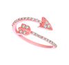 Diamond arrow ring