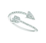 Diamond arrow ring