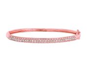 Diamond bangle