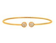 Diamond bangle