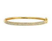 Diamond bangle