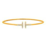 Diamond bangle