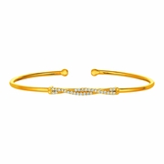 Diamond bangle
