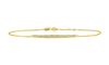 Diamond bar bracelet