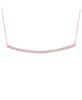 Diamond bar necklace
