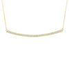 Diamond bar necklace