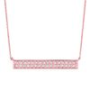 Diamond Bar necklace