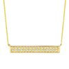 Diamond Bar necklace