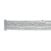 Diamond Bezel Bracelet, 14K White Gold