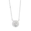 Diamond Bezel Necklace