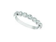 Diamond bezel ring