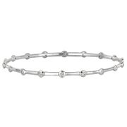 Diamond bezel set bracelet