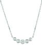 Diamond bezel set necklace