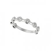 Diamond bezel set ring