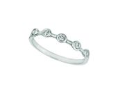 Diamond bezel set ring