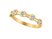 Diamond bezel set ring