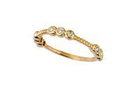 Diamond bezel set ring