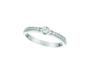 Diamond bezel set ring