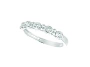 Diamond bezel set ring