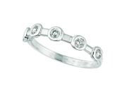 Diamond bezel set ring
