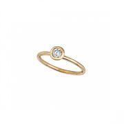 Diamond bezel set ring