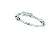 Diamond bezel set ring