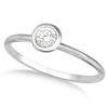 Diamond bezel set ring