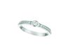 Diamond bezel set ring