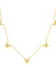 Diamond butterfly necklace