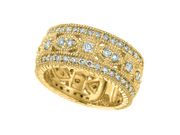 Diamond byzantine ring