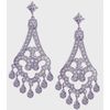 Diamond chandelier earrings