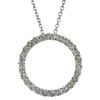 Diamond Circle Necklace