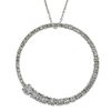 Diamond Circle Necklace