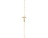 Diamond cross bracelet