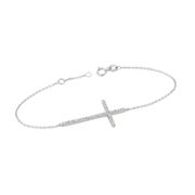 Diamond cross Bracelet