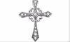 Diamond cross necklace