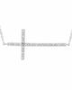 Diamond cross necklace