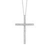 Diamond cross necklace
