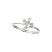 Diamond cross ring