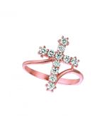 Diamond cross ring
