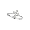 Diamond cross ring