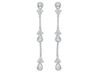 Diamond Drop Chandelier Stiletto Earrings