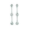 Diamond drop earrings