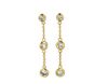 Diamond drop earrings