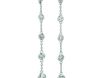 Diamond drop earrings