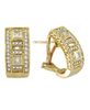 Diamond Earrings 14K Yellow Gold